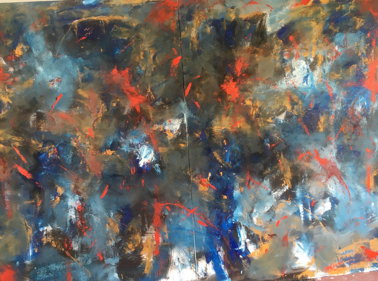 Blue mind, 140 x 200